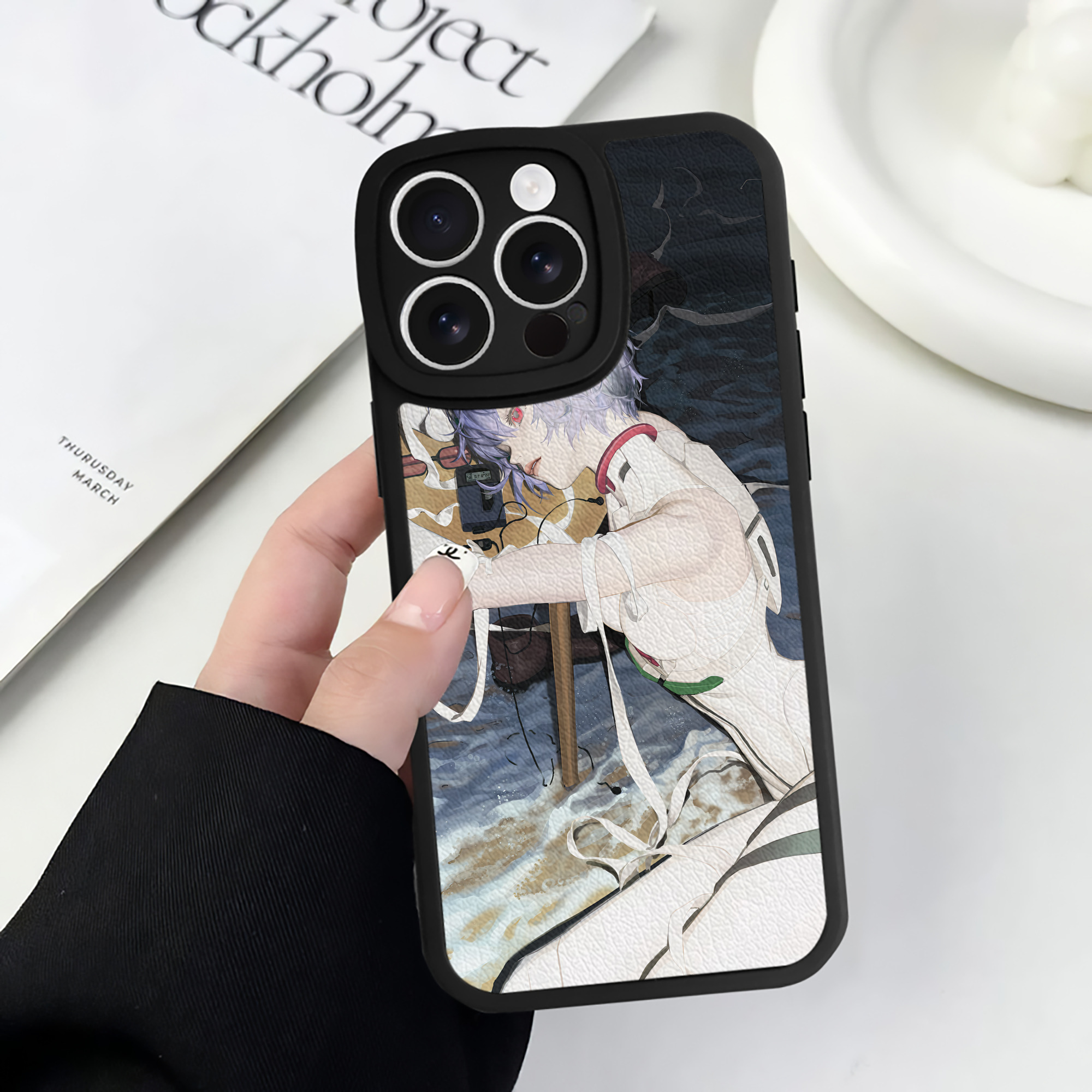 （画像用） EVA 新世紀エヴァンゲリオン 【iPhone 16シリーズ対応】シリコンスマホケース（レザー調） 材質：シリコン